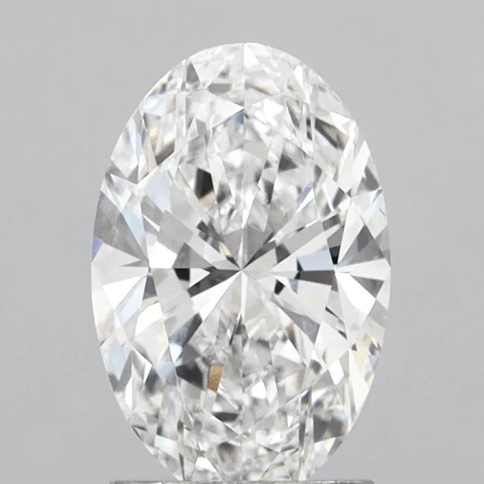 1.80ct Oval Lab Grown Diamond (Colour D, Clarity VVS2, IGI Certified)