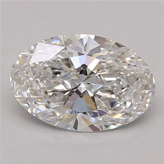 1.80ct Oval Lab Grown Diamond (Colour E, Clarity VVS1, GIA Certified)