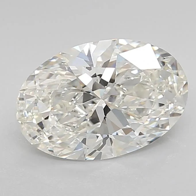 1.80ct Oval Lab Grown Diamond (Colour H, Clarity IF, Cut EX, IGI Certified)