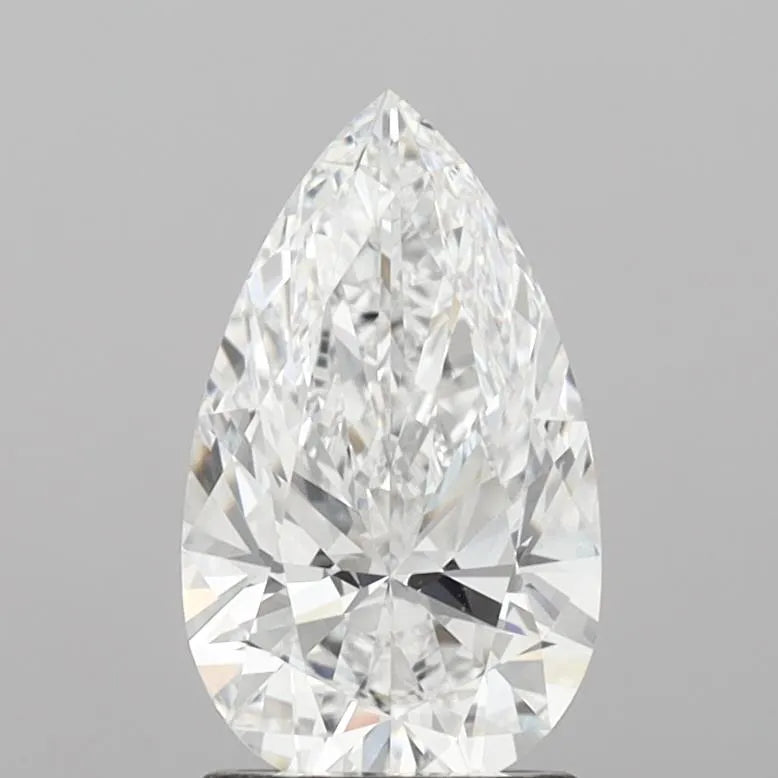 1.80ct Pear Lab Grown Diamond (Colour D, Clarity VVS2, IGI Certified)