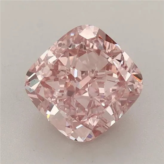 1.81ct Cushion brilliant Lab Grown Diamond (Colour Fancy Vivid Pink, Clarity VS1, IGI Certified)
