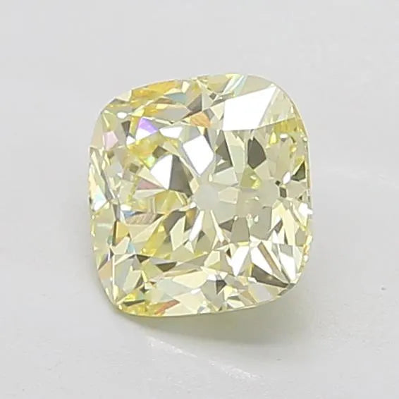 1.81ct Cushion modified Lab Grown Diamond (Colour Fancy Yellow, Clarity VS1, IGI Certified)
