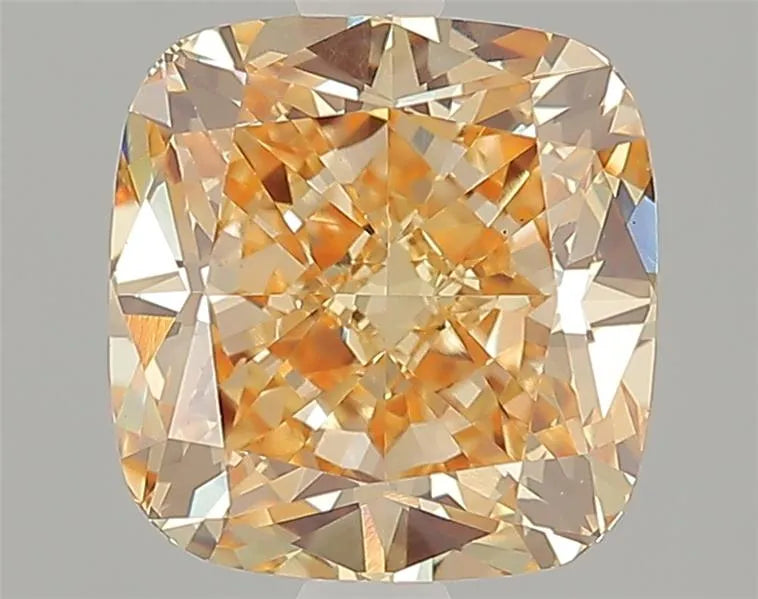 1.81ct Cushion modified Lab Grown Diamond (Colour Fancy Yellow, Clarity VS1, IGI Certified)