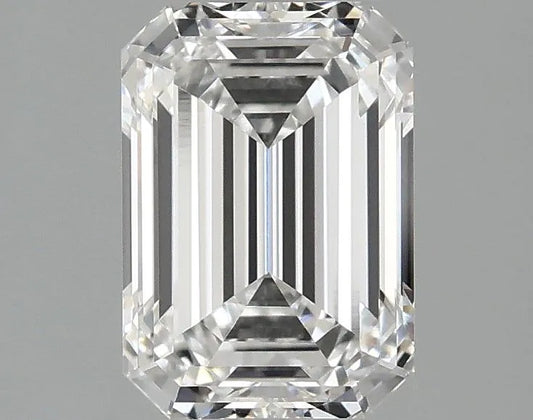 1.81ct Emerald Lab Grown Diamond (Colour D, Clarity VVS2, IGI Certified)