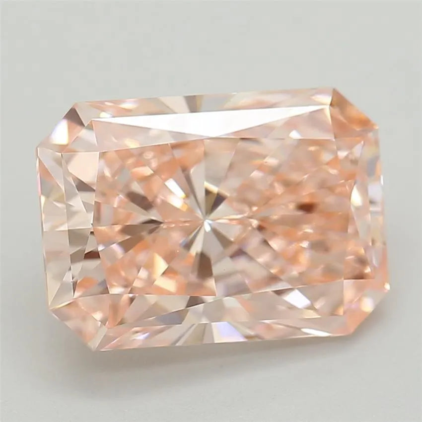 1.81ct Radiant Lab Grown Diamond (Colour Fancy Vivid Pink, Clarity VVS2, IGI Certified)