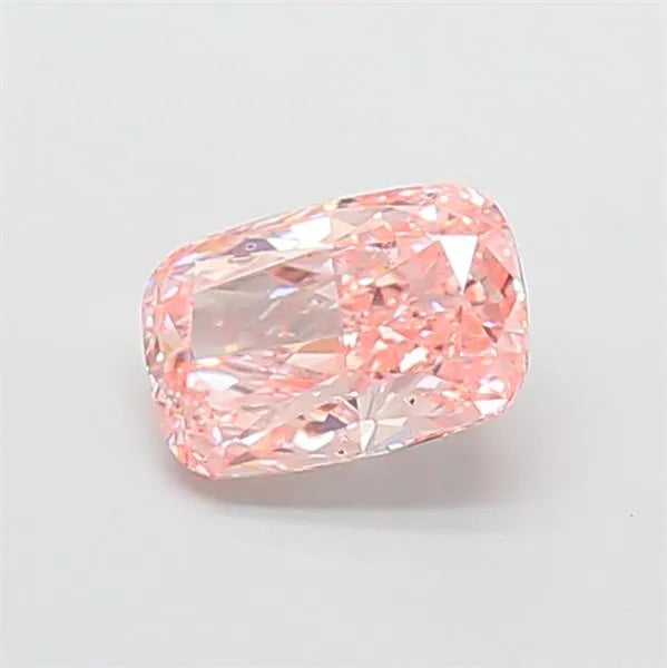 1.82ct Cushion modified Lab Grown Diamond (Colour Fancy Vivid Pink, Clarity SI1, IGI Certified)