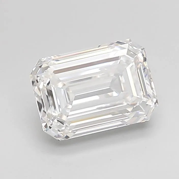 1.82ct Emerald Lab Grown Diamond (Colour D, Clarity IF, Cut EX, IGI Certified)