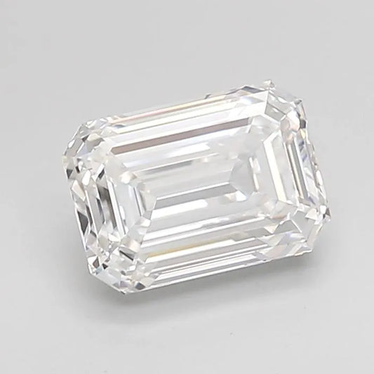 1.82ct Emerald Lab Grown Diamond (Colour D, Clarity IF, Cut EX, IGI Certified)
