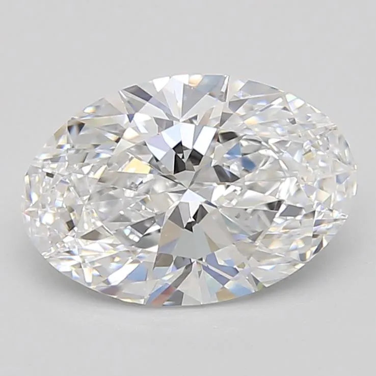 1.82ct Oval Lab Grown Diamond (Colour D, Clarity IF, GIA Certified)