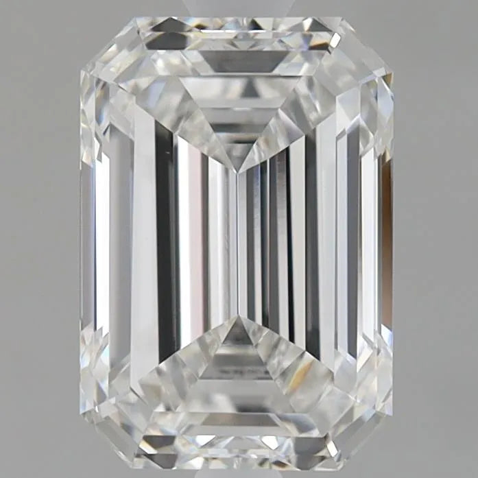 1.83ct Emerald Lab Grown Diamond (Colour F, Clarity VVS2, IGI Certified)