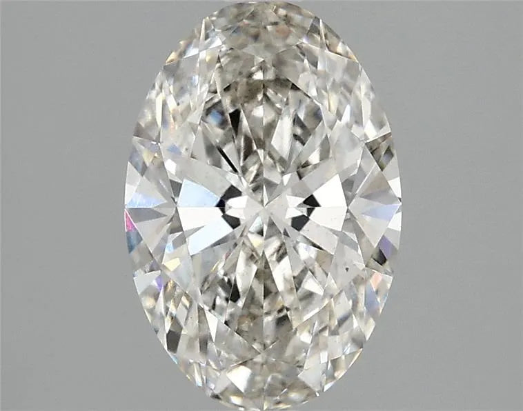 1.83ct Oval Lab Grown Diamond (Colour H, Clarity VS2, IGI Certified)