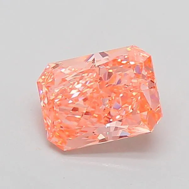 1.83ct Radiant Lab Grown Diamond (Colour Fancy Vivid Pink, Clarity VVS2, IGI Certified)