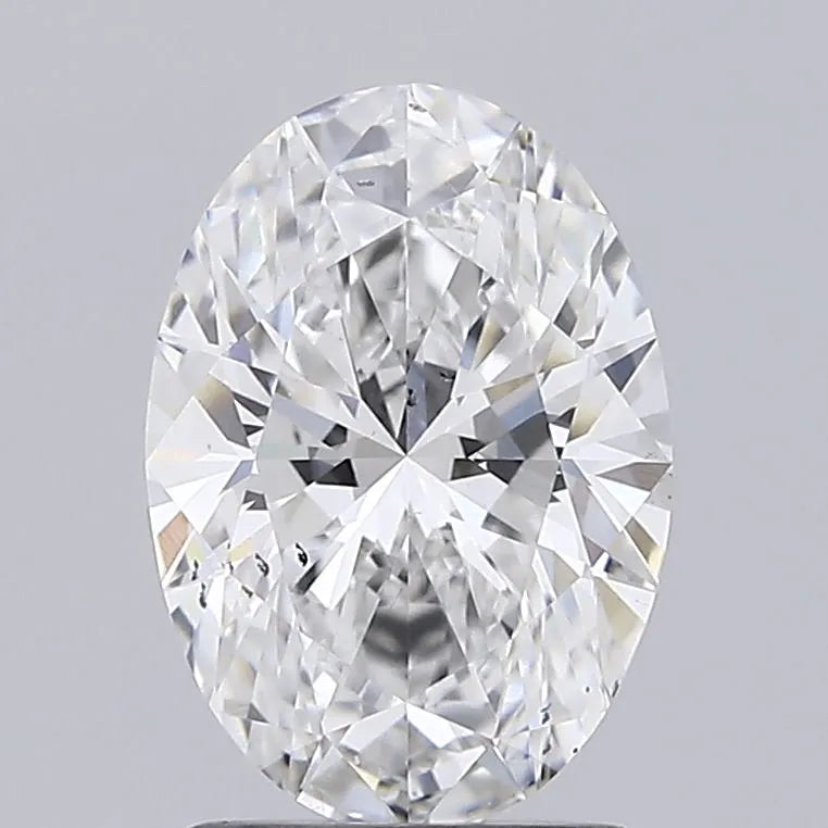 1.84ct Oval Lab Grown Diamond (Colour E, Clarity SI1, IGI Certified)