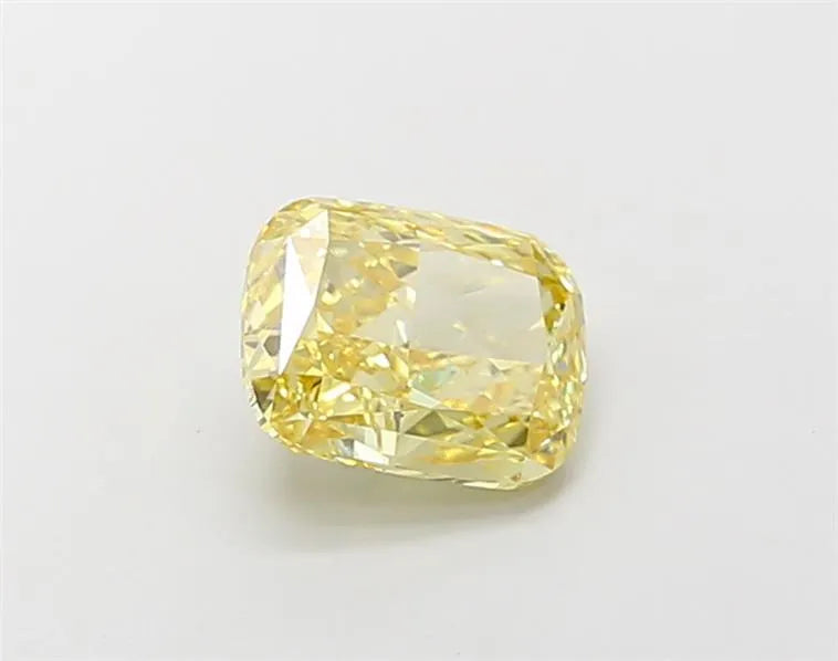 1.85ct Cushion modified Lab Grown Diamond (Colour Fancy Intense Yellow, Clarity VS1, IGI Certified)