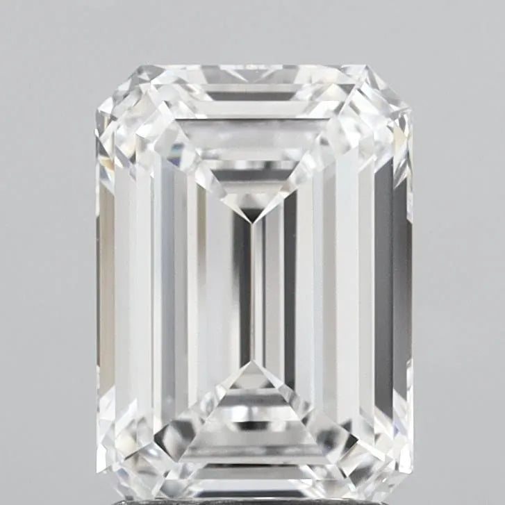 1.85ct Emerald Lab Grown Diamond (Colour E, Clarity VVS2, IGI Certified)