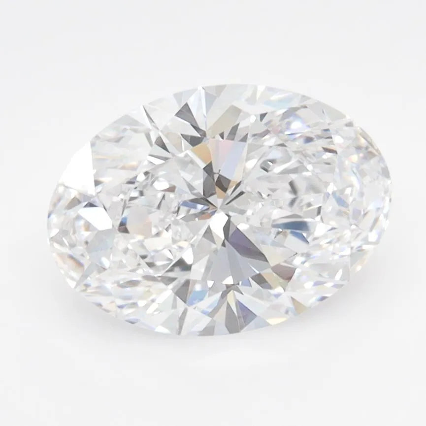 1.85ct Oval Lab Grown Diamond (Colour D, Clarity IF, IGI Certified)