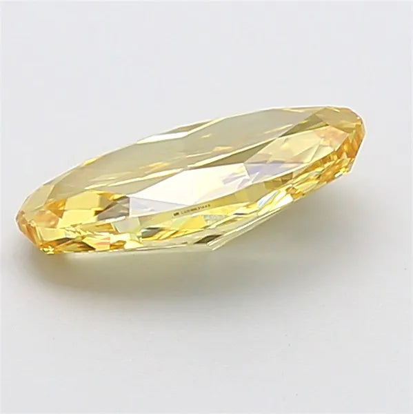 1.85ct Oval Lab Grown Diamond (Colour Fancy Intense Yellow, Clarity VVS2, IGI Certified)