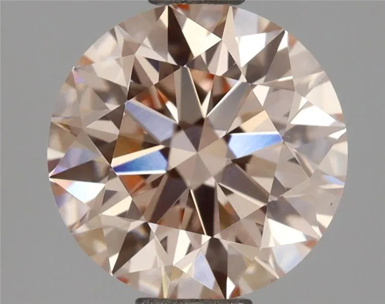 1.85ct Round Lab Grown Diamond (Colour Fancy Pink, Clarity VS1, Cut ID, IGI Certified)