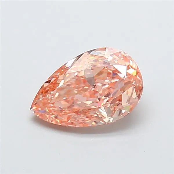 1.86ct Pear Lab Grown Diamond (Colour Fancy Intense Brownish Orange, Clarity VS2, IGI Certified)