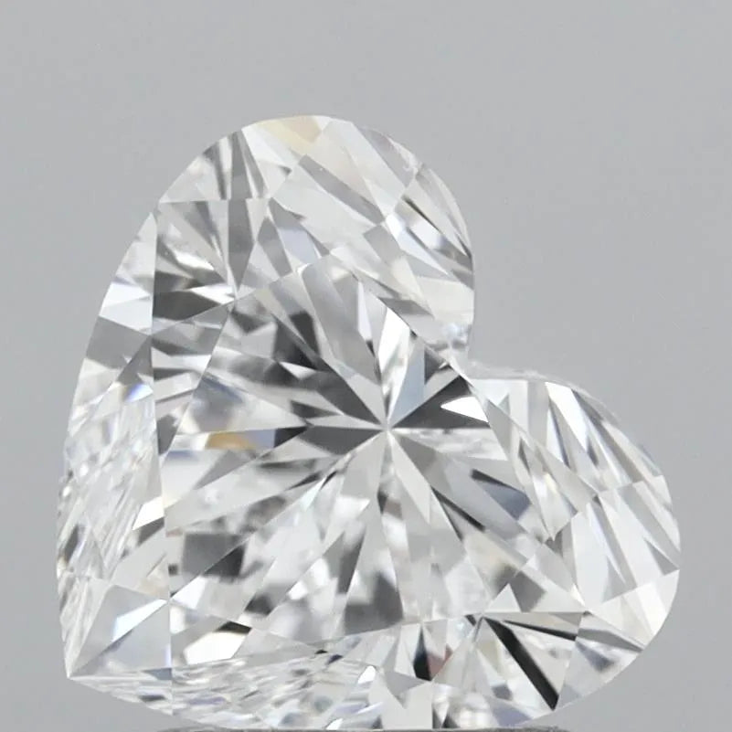 1.87ct Heart Lab Grown Diamond (Colour D, Clarity VVS1, IGI Certified)