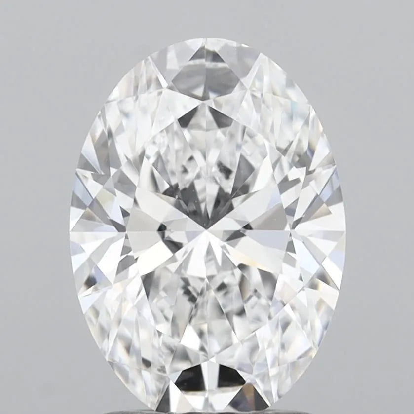 1.87ct Oval Lab Grown Diamond (Colour D, Clarity VS1, IGI Certified)