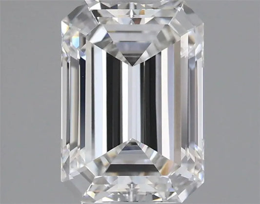 1.88ct Emerald Lab Grown Diamond (Colour F, Clarity VVS2, IGI Certified)