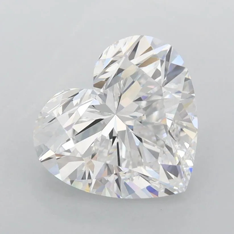 1.88ct Heart Lab Grown Diamond (Colour D, Clarity FL, IGI Certified)