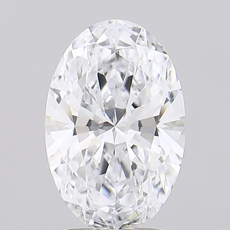 1.88ct Oval Lab Grown Diamond (Colour E, Clarity IF, IGI Certified)