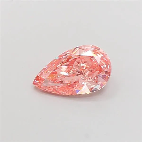 1.88ct Pear Lab Grown Diamond (Colour Fancy Vivid Pink, Clarity VVS2, IGI Certified)