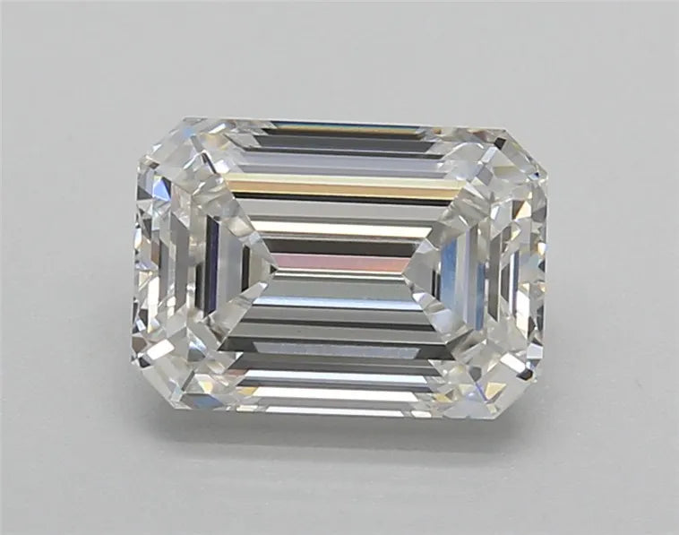 1.89ct Emerald Lab Grown Diamond (Colour F, Clarity VVS2, Cut EX, IGI Certified)