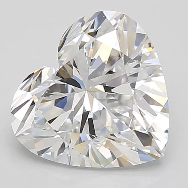 1.89ct Heart Lab Grown Diamond (Colour D, Clarity VVS2, GIA Certified)