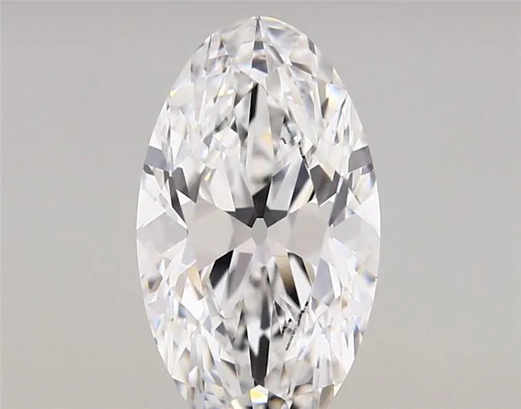 1.89ct Oval Lab Grown Diamond (Colour D, Clarity VVS2, IGI Certified)