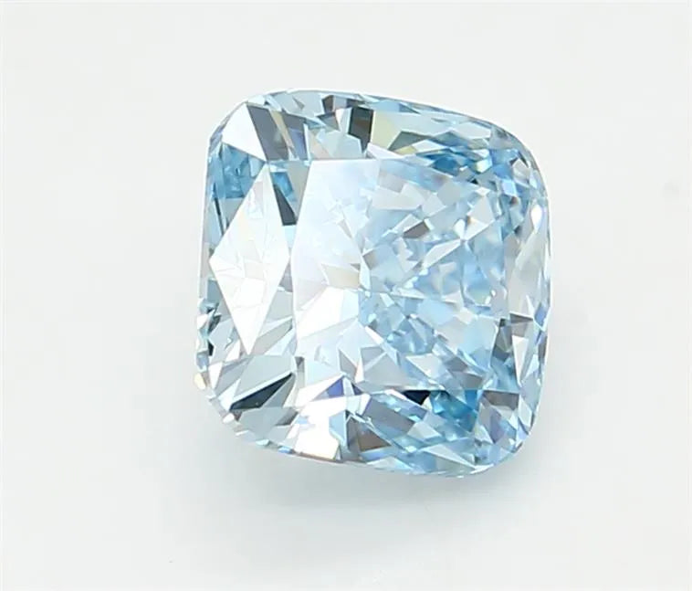 1.90ct Cushion modified Lab Grown Diamond (Colour Fancy Vivid Blue, Clarity VVS1, IGI Certified)