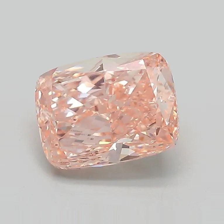 1.90ct Cushion modified Lab Grown Diamond (Colour Fancy Vivid Pink, Clarity VS1, IGI Certified)