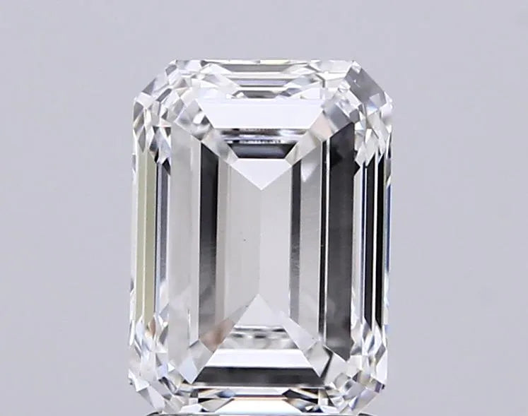 1.90ct Emerald Lab Grown Diamond (Colour D, Clarity VVS2, IGI Certified)