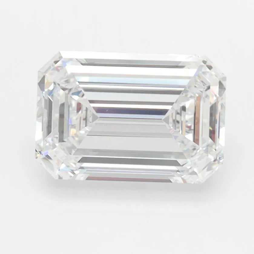 1.90ct Emerald Lab Grown Diamond (Colour D, Clarity VVS2, IGI Certified)