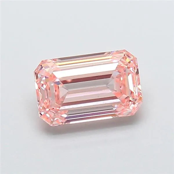 1.90ct Emerald Lab Grown Diamond (Colour Fancy Intense Pink, Clarity VVS2, IGI Certified)