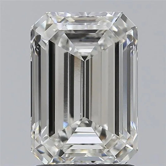 1.90ct Emerald Lab Grown Diamond (Colour G, Clarity VS1, IGI Certified)