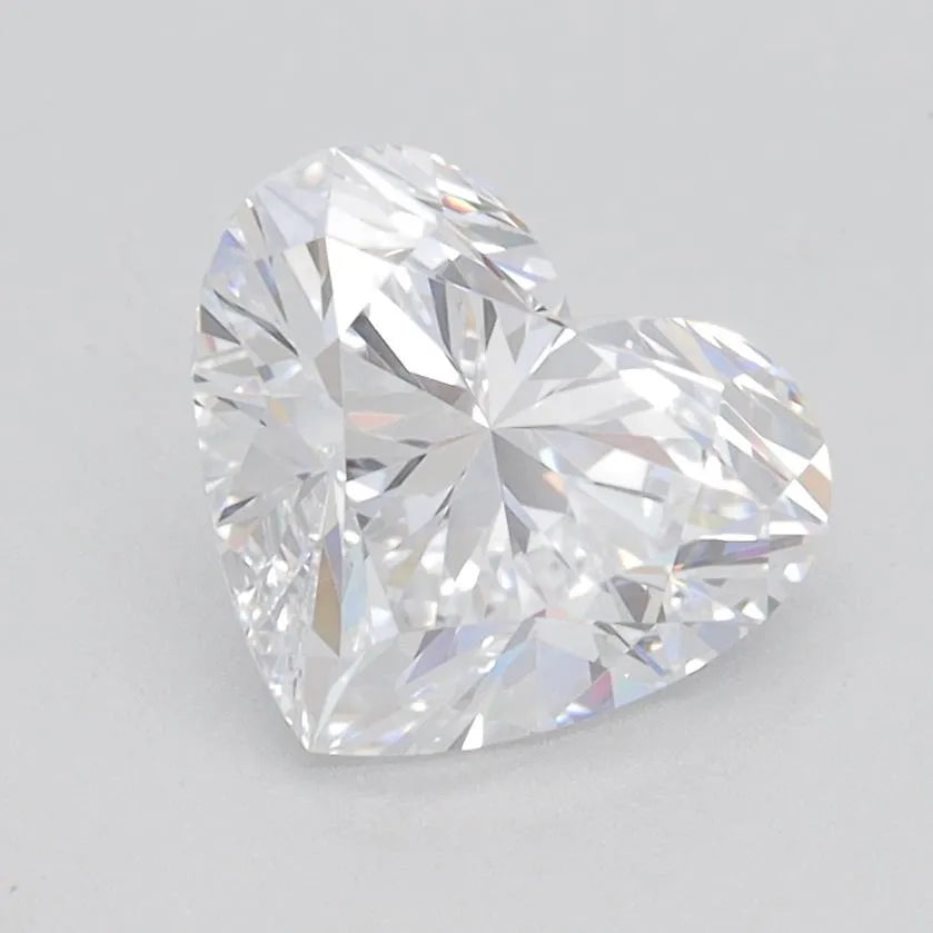 1.90ct Heart Lab Grown Diamond (Colour D, Clarity VVS2, IGI Certified)