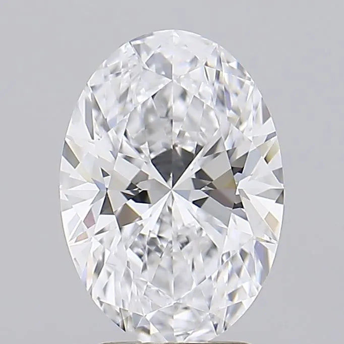 1.90ct Oval Lab Grown Diamond (Colour D, Clarity FL, IGI Certified)