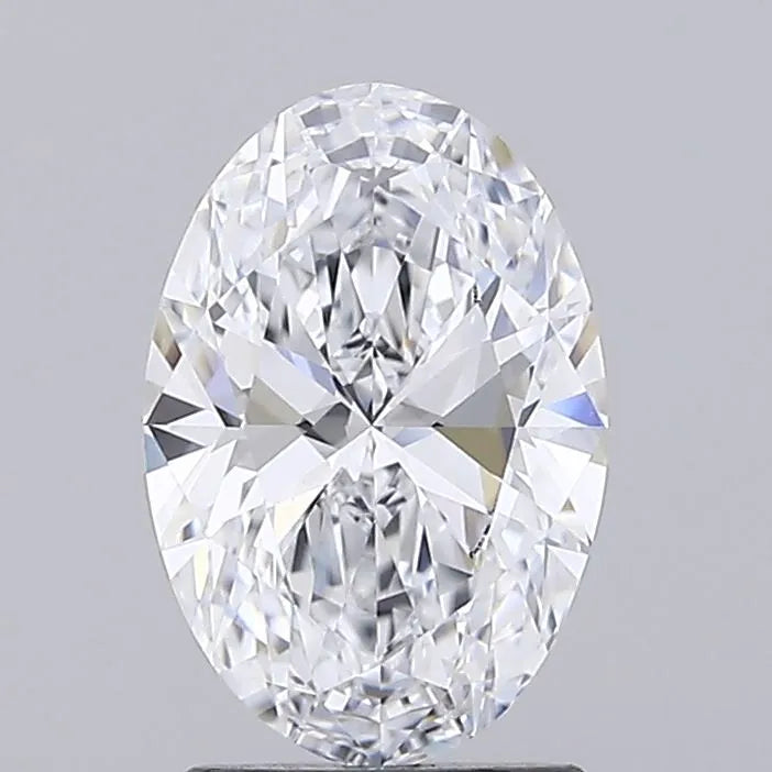 1.90ct Oval Lab Grown Diamond (Colour D, Clarity IF, Cut EX, IGI Certified)