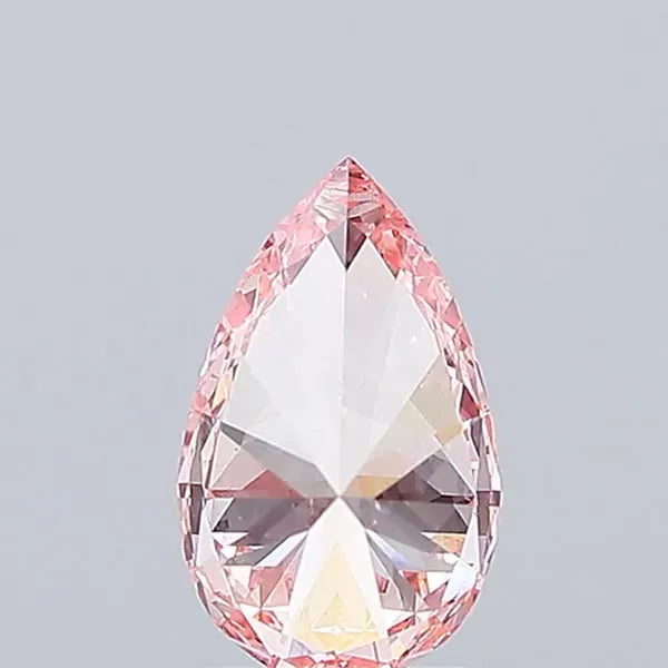 1.90ct Pear Lab Grown Diamond (Colour Fancy Vivid Pink, Clarity VS1, IGI Certified)