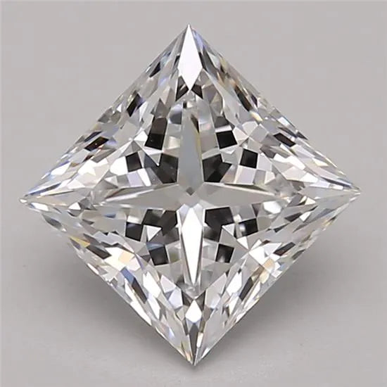 1.90ct Princess Lab Grown Diamond (Colour D, Clarity IF, GIA Certified)