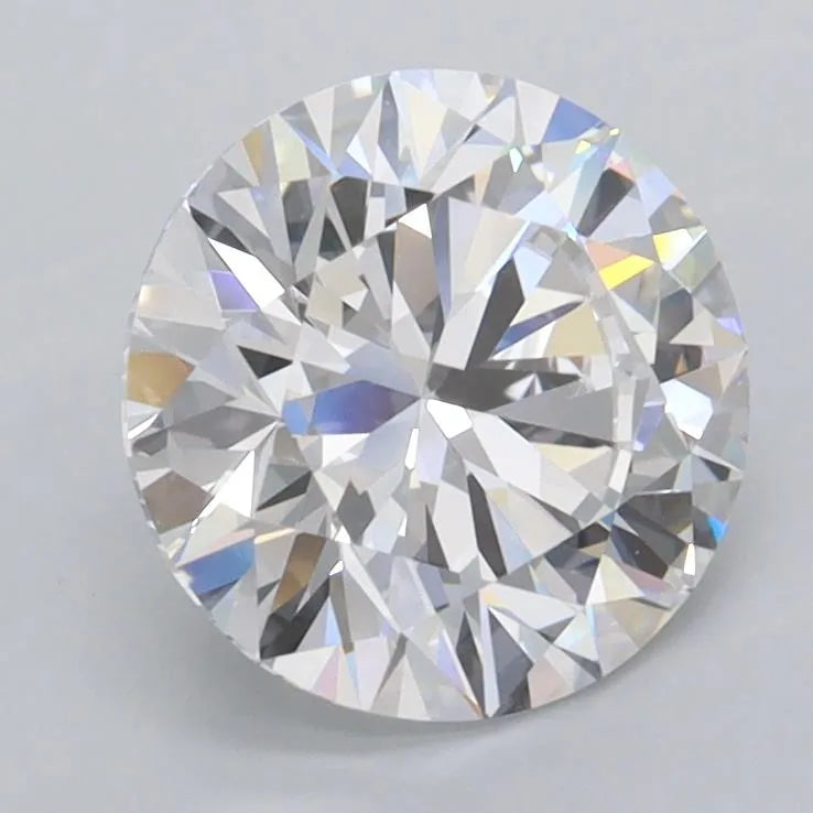 1.90ct Round Lab Grown Diamond (Colour D, Clarity FL, Cut ID, IGI Certified)