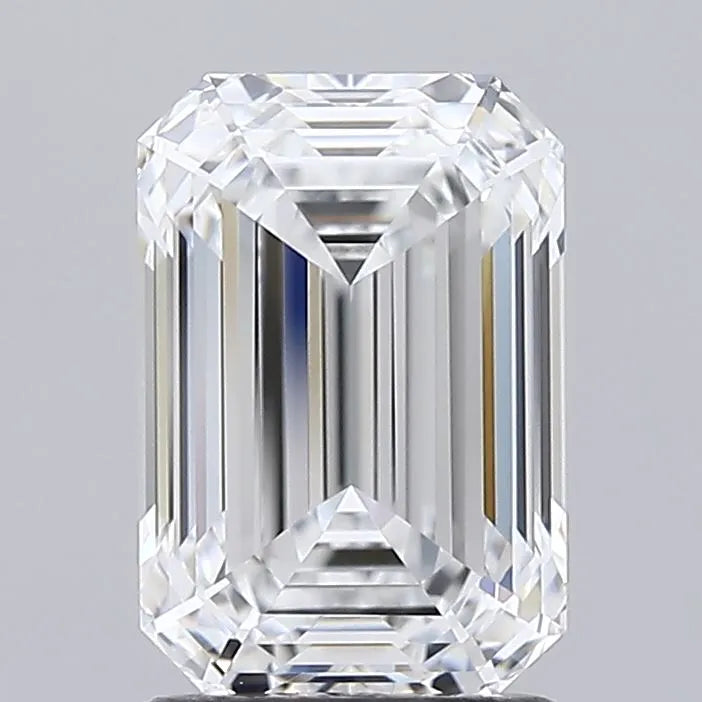 1.91ct Emerald Lab Grown Diamond (Colour D, Clarity IF, IGI Certified)