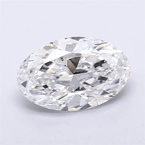 1.91ct Oval Lab Grown Diamond (Colour D, Clarity SI1, IGI Certified)