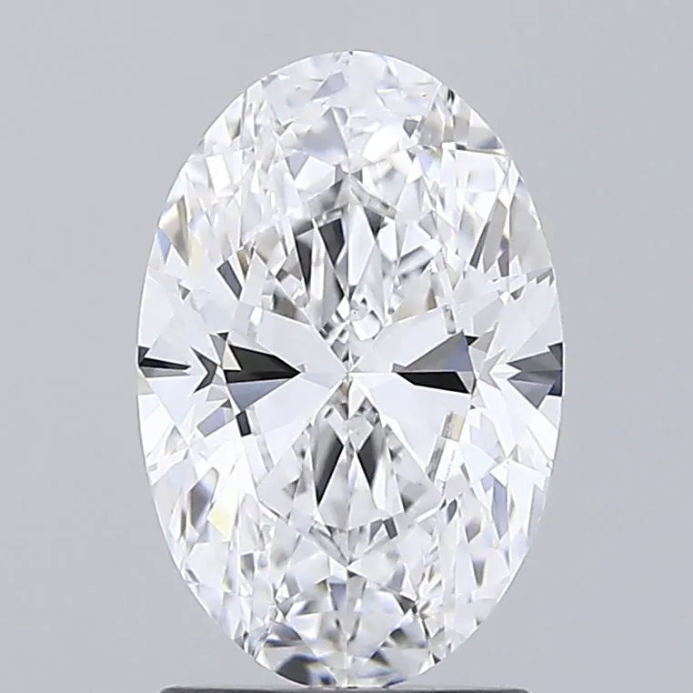 1.91ct Oval Lab Grown Diamond (Colour D, Clarity VVS2, IGI Certified)