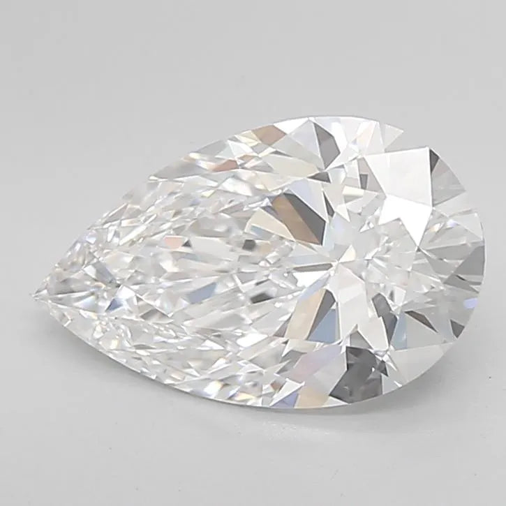 1.91ct Pear Lab Grown Diamond (Colour D, Clarity IF, Cut EX, IGI Certified)