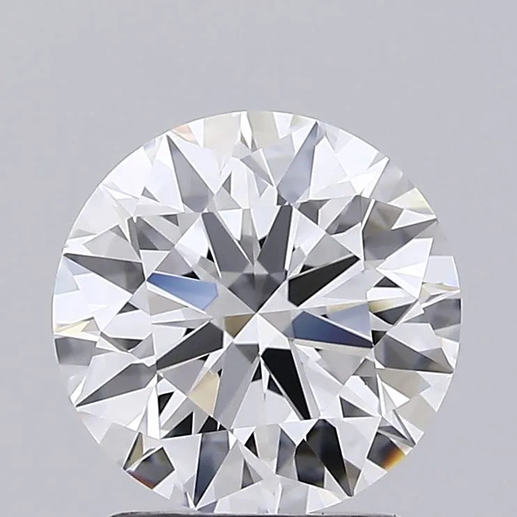 1.91ct Round Lab Grown Diamond (Colour D, Clarity IF, Cut ID, IGI Certified)