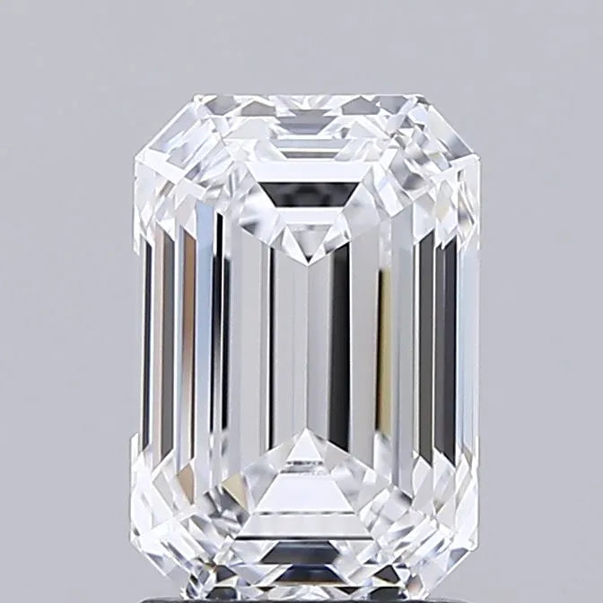 1.92ct Emerald Lab Grown Diamond (Colour D, Clarity IF, IGI Certified)